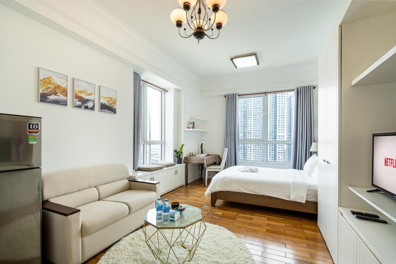 The Manor 2 Luxury Apartment Free Roof Top Pool Ho Şi Min Exterior foto