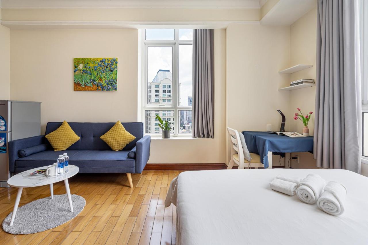 The Manor 2 Luxury Apartment Free Roof Top Pool Ho Şi Min Exterior foto